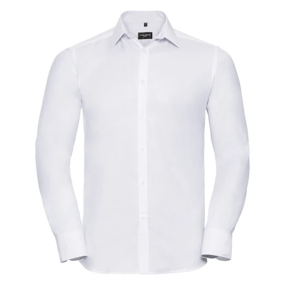 Russell Athletic Men's Long Sleeve Tailored Herringbone Shirt - R-962M-0