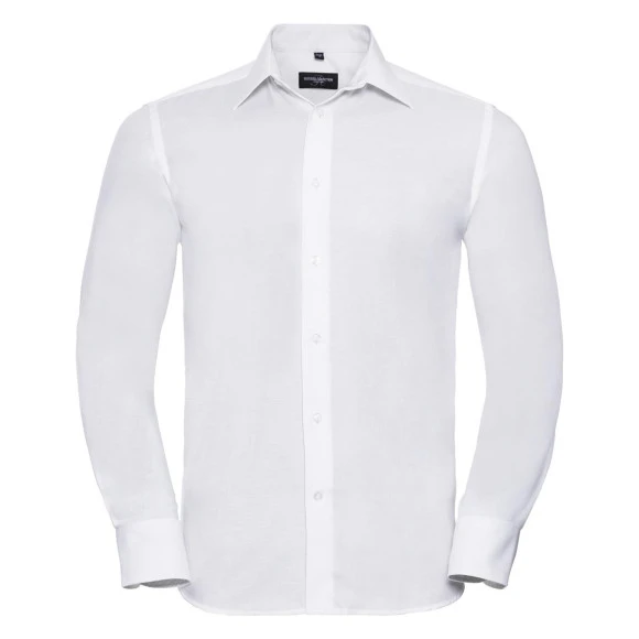 Russell Athletic Men's Longe Sleeve Tailored Oxford Shirt - R-922M-0