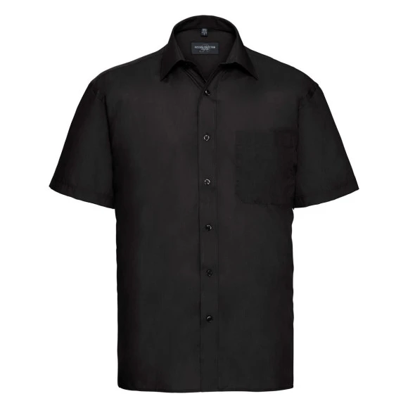 Russell Athletic Men's Short Sleeve Polycotton Poplin Shirt - R-935M-0