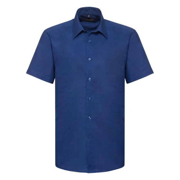 Russell Athletic Men's Short Sleeve Tailored Oxford Shirt - R-923M-0