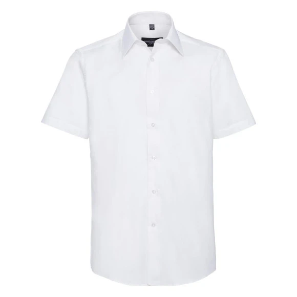 Russell Athletic Men's Short Sleeve Tailored Oxford Shirt - R-923M-0