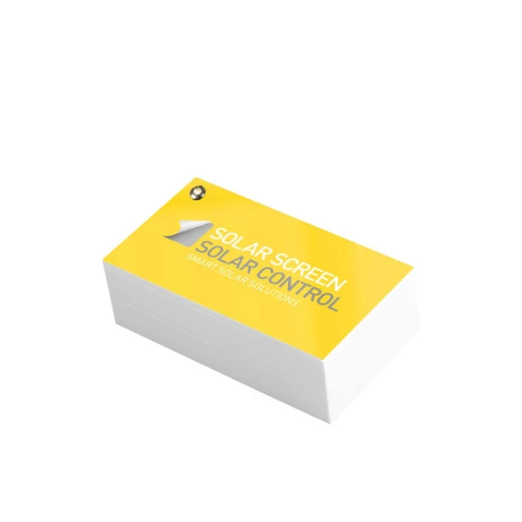 Solar Screen Farbfächer