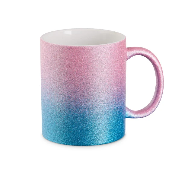  Sublitasse Glitter mit Farbverlauf