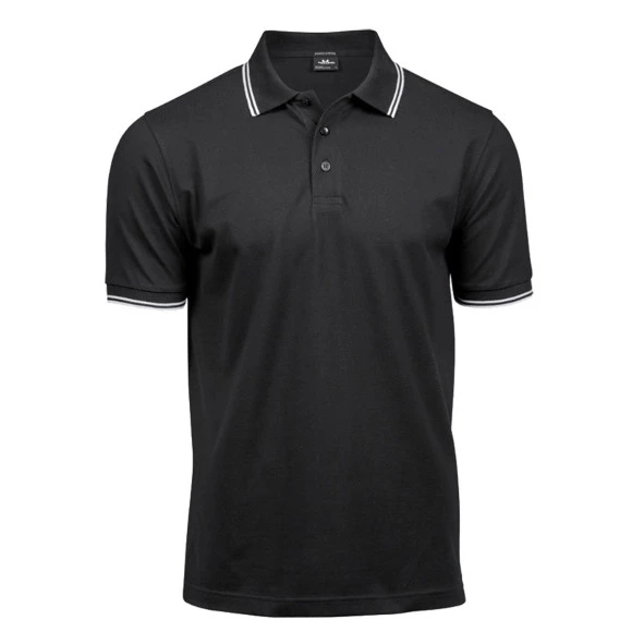 Tee Jays Luxury Stripe Stretch Polo - 1407