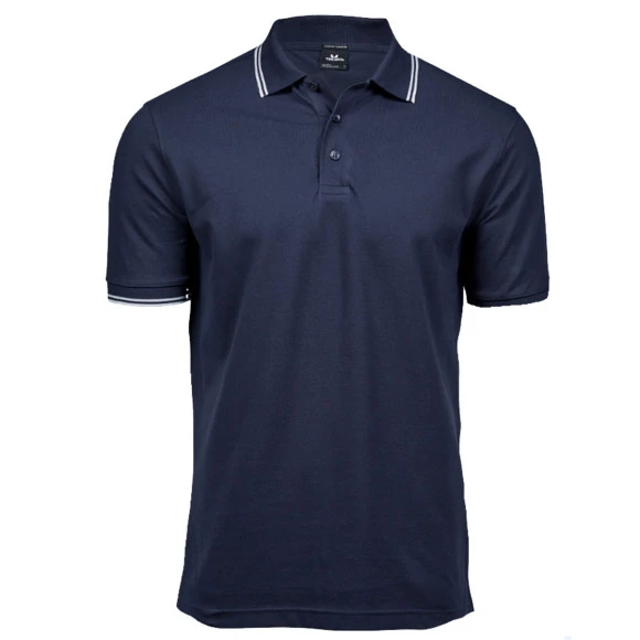 Tee Jays Luxury Stripe Stretch Polo - 1407