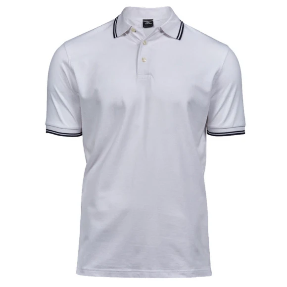 Tee Jays Luxury Stripe Stretch Polo - 1407