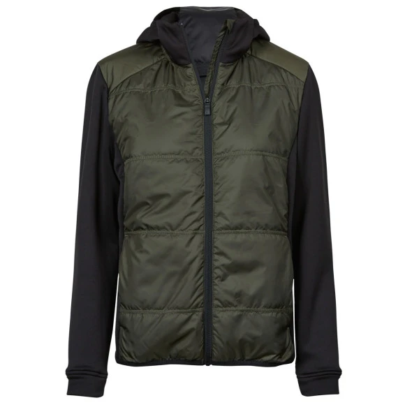 Tee Jays Women's Hybrid-Stretch Hooded Jacket - 9113