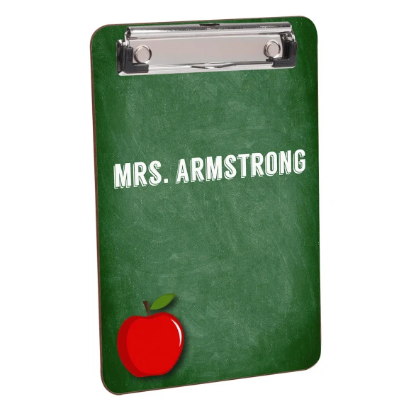 unisub Klemmbrett (MDF) mit Halteclip