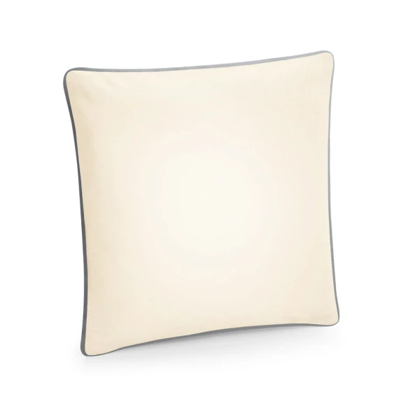 Westford Mill Fairtrade Cotton Piped Cushion Cover - W355