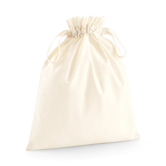 Westford Mill Organic Cotton Draw Cord Bag - W118
