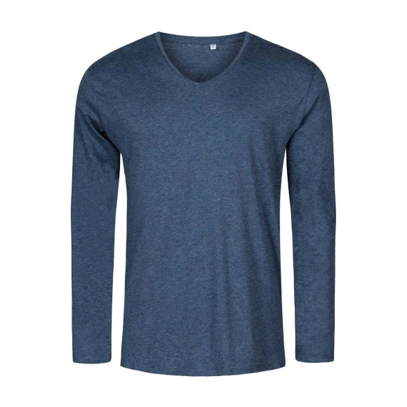 X.O by Promodoro Men Long Sleeve V-Neck T - 1460