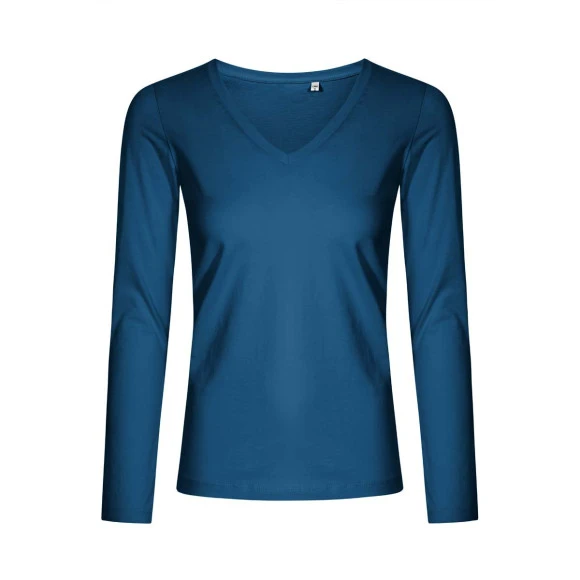 X.O by Promodoro Women Long Sleeve V-Neck T - 1560