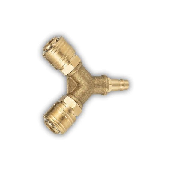 Sil-Air Y-Verteiler mit Schnellkupplung