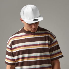 Beechfield 5 Panel Snapback Rapper Cap - B610 