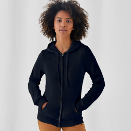 B&C Inspire Zipped Hood /women_° - WW36B 