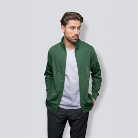 HRM-Textil Mens Premium Full-Zip Sweat Jacket - 1001 