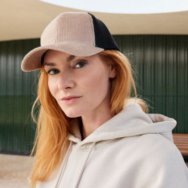 Daiber 6 Panel Corduroy-Mesh Cap Organic Cotton - MB6254 