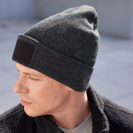 Daiber Beanie with Patch (10cm x 5 cm) - Thinsulate - MB7407 