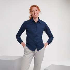 Russell Athletic Ladies Long Sleeve Oxford Shirt - R-932F-0