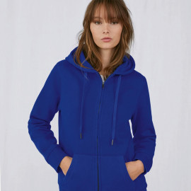 B&C QUEEN Zipped Hood_° - WW03Q 