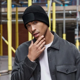 Beechfield Recycled Original Patch Beanie - B445R 