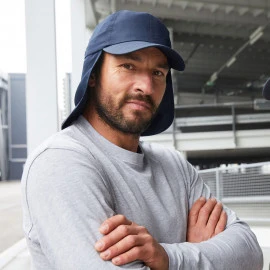 Daiber 6 Panel Cap with Neck Guard - MB6243 