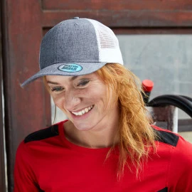 Daiber 6 Panel Mesh Cap Mélange - MB6244 