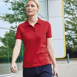 Daiber Ladies' Bio Stretch-Polo Work - JN1805 