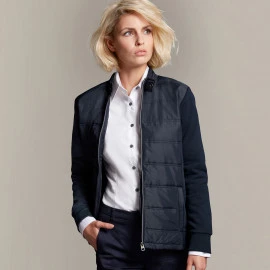 Daiber Ladies' Hybrid Sweat Jacket - JN1123 