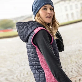 Daiber Ladies Knitted Hybrid Vest - JN767 