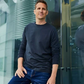 Daiber Men's Bio Stretch-Longsleeve Work - JN1804 