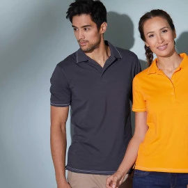 Daiber Men's Elastic Polo - JN569 