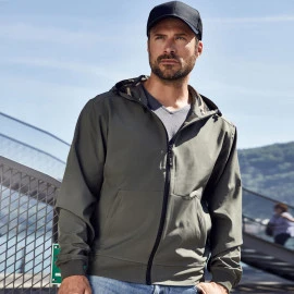 Daiber Mens Hooded Softshell Jacket - JN1146 