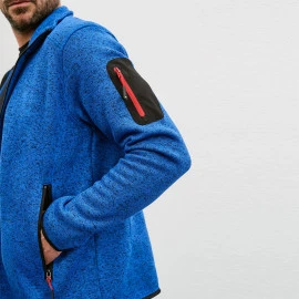 Daiber Men's Knitted Fleece Jacket - JN762 