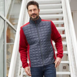 Daiber Men's Knitted Hybrid Jacket - JN742 
