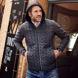 Daiber Men's Knitted Hybrid Jacket - JN772 
