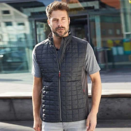 Daiber Men's Knitted Hybrid Vest - JN740 