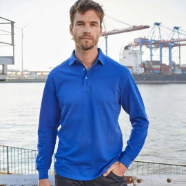 Daiber Men's Workwear-Longsleeve Polo - JN1842 