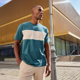 Daiber T-Shirt colour-block UNISEX - JN8049 