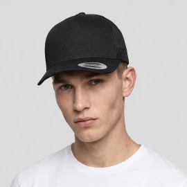Flexfit 5-Panel Retro Trucker Cap - 6506 