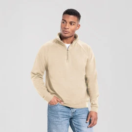 Fruit of the Loom Iconic Premium Zip Neck Sweat - 62-288-0 