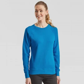Fruit of the Loom Ladies Lightweight Raglan Sweat - 62-146-0