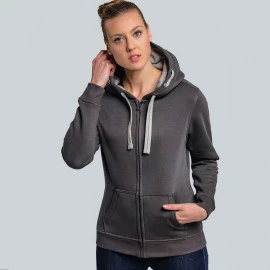 HRM-Textil Womens Hooded Jacket - 801 