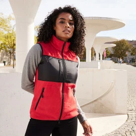 James & Nicholson Ladies' Fleece Vest - JN1309 