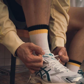 Mr. Socks Tennis Socks Two-Tone - L05006 