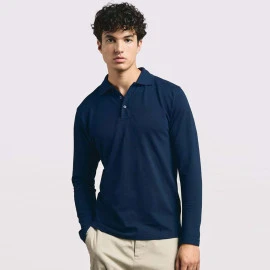 Promodoro Men’s Heavy Long Sleeve Polo - 4600 