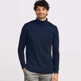 Promodoro Men’s Turtleneck Long Sleeve T - 3407 