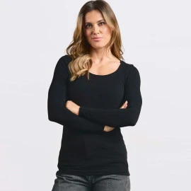Promodoro Women’s Slim Fit Long Sleeve T - 4085 