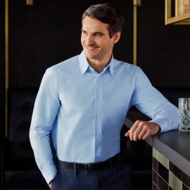 Russell Athletic Men's Longe Sleeve Tailored Oxford Shirt - R-922M-0