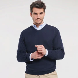 Russell Athletic Men's V-Neck Knitted Pullover - R-710M-0 